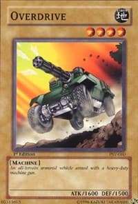 Overdrive - Pharaoh's Servant - YuGiOh card