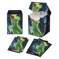 Zendikar Rising: Commander Obuun, Mul Daya Ancestor Deck Protector Sleeve & Deck Box Combo for Magic The Gathering - Ultra Pro Deck Boxes - Deck Boxes card