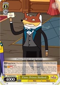 Finn: Prince Hotbod - Adventure Time - Weiss Schwarz card