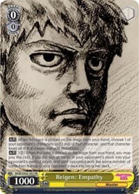 Reigen: Empathy - Mob Psycho 100 - Weiss Schwarz card