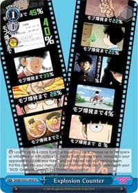 Explosion Counter (B) - Mob Psycho 100 - Weiss Schwarz card