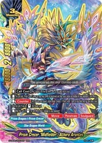 Prism Crecer "Midfielder", Athora Arantes - Buddy Again Vol.3 ~Beyond the Ages~ - Future Card BuddyFight card