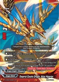 Emperial Cavalry Dragon, Atlas Hyperion - Buddy Again Vol.3 ~Beyond the Ages~ - Future Card BuddyFight card