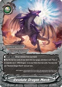 Resolute Dragon March - Buddy Again Vol.3 ~Beyond the Ages~ - Future Card BuddyFight card