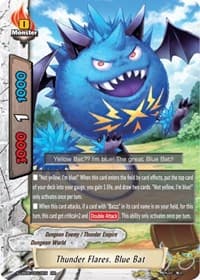 Thunder Flares, Blue Bat - Buddy Again Vol.3 ~Beyond the Ages~ - Future Card BuddyFight card