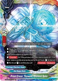 Prism Crecer "Forward", Diamond Spike - Buddy Again Vol.3 ~Beyond the Ages~ - Future Card BuddyFight card