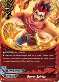 Storm Spirits - Buddy Again Vol.3 ~Beyond the Ages~ - Future Card BuddyFight card