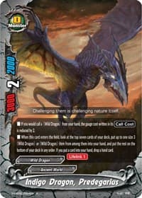 Indigo Dragon, Predegarius - Buddy Again Vol.3 ~Beyond the Ages~ - Future Card BuddyFight card