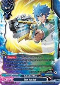 Star Justice - Buddy Again Vol.3 ~Beyond the Ages~ - Future Card BuddyFight card