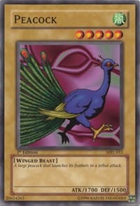 Peacock - Magic Ruler - YuGiOh card