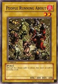 People Running About - Magician's Force - YuGiOh card