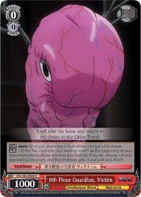 8th Floor Guardian, Victim - Nazarick: Tomb of the Undead - Weiss Schwarz card