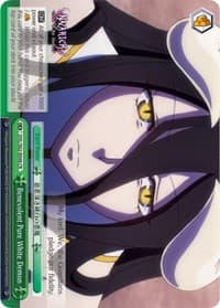 Benevolent Pure White Demon - Nazarick: Tomb of the Undead - Weiss Schwarz card