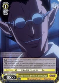 Ingenious Demon, Demiurge - Nazarick: Tomb of the Undead - Weiss Schwarz card