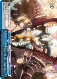 Ruler of the Frozen Lake - Nazarick: Tomb of the Undead - Weiss Schwarz card