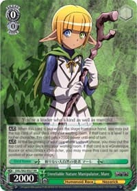 Unreliable Nature Manipulator, Mare - Nazarick: Tomb of the Undead - Weiss Schwarz card