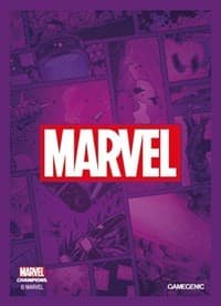 Marvel Champions - Marvel Purple Card Sleeves (50ct.) - GameGenic Card Sleeves - Card Sleeves card