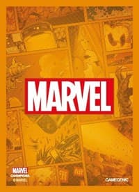 Marvel Champions - Marvel Orange Card Sleeves (50ct.) - GameGenic Card Sleeves - Card Sleeves card
