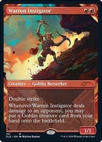 Warren Instigator - Secret Lair Drop Series - Magic: The Gathering card