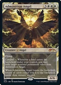 Admonition Angel - Secret Lair Drop Series - Magic: The Gathering card