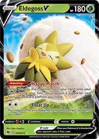 Eldegoss V - Champion's Path - Pokemon card