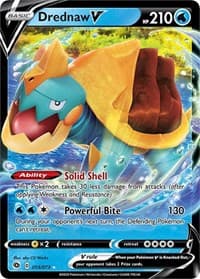 Drednaw V - Champion's Path - Pokemon card