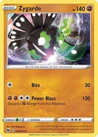 Zygarde - Champion's Path - Pokemon card