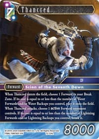Thancred - Opus XII - Final Fantasy TCG card