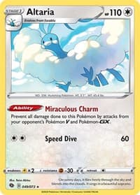 Altaria - Champion's Path - Pokemon card