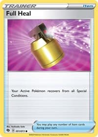 Full Heal - Champion's Path - Pokemon card