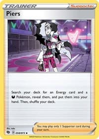 Piers - Champion's Path - Pokemon card