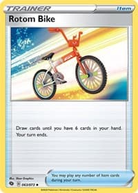 Rotom Bike - Champion's Path - Pokemon card