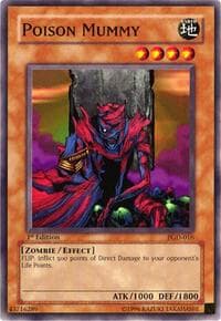 Poison Mummy - Pharaonic Guardian - YuGiOh card