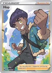 Hop (Full Art) - Champion's Path - Pokemon card