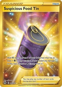 Suspicious Food Tin (Secret) - Champion's Path - Pokemon card