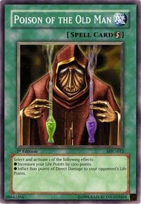 Poison of the Old Man - Magician's Force - YuGiOh card
