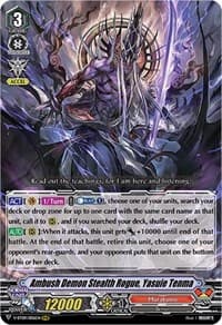 Ambush Demon Stealth Rogue, Yasuie Tenma - V-BT09: Butterfly d'Moonlight - Cardfight Vanguard card