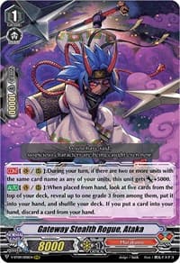 Gateway Stealth Rogue, Ataka - V-BT09: Butterfly d'Moonlight - Cardfight Vanguard card