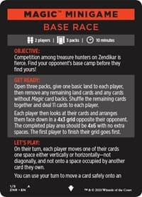 Magic Minigame: Base Race - Zendikar Rising - Magic: The Gathering card