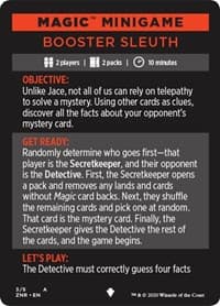Magic Minigame: Booster Sleuth - Zendikar Rising - Magic: The Gathering card