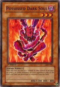 Possessed Dark Soul - Legacy of Darkness - YuGiOh card