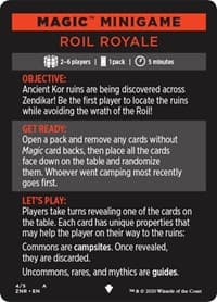 Magic Minigame: Roil Royale - Zendikar Rising - Magic: The Gathering card