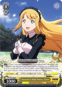 Nazarick's Maid Intern, Tuare - Nazarick: Tomb of the Undead - Weiss Schwarz card