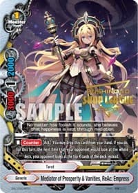 Mediator of Prosperity & Vanities, ReAc: Empress (Shop League 2020) - Bushiroad Event Cards - Future Card BuddyFight card