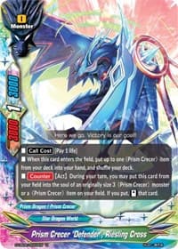 Prism Crecer "Defender", Riesling Cross - Buddy Again Vol.3 ~Beyond the Ages~ - Future Card BuddyFight card