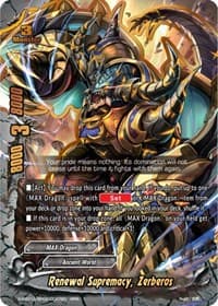 Renewal Supremacy, Zerberos - Buddy Ragnarok - Future Card BuddyFight card
