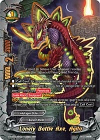 Lonely Battle Axe, Agito - Buddy Ragnarok - Future Card BuddyFight card