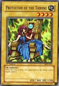 Protector of the Throne - Metal Raiders - YuGiOh card