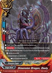 Dimension Dragon, Daely - Buddy Ragnarok - Future Card BuddyFight card