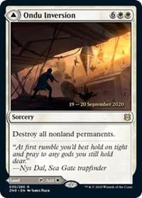 Ondu Inversion - Prerelease Cards - Magic: The Gathering card